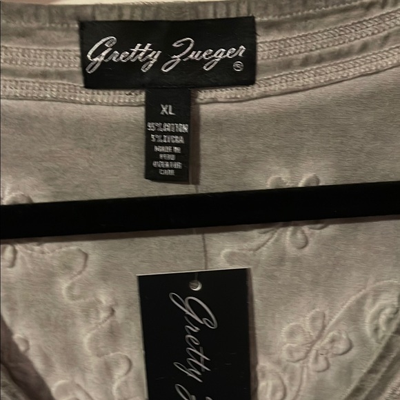 Gray V-Neck Long Sleeve Sweater Dress - Picture 4 of 6